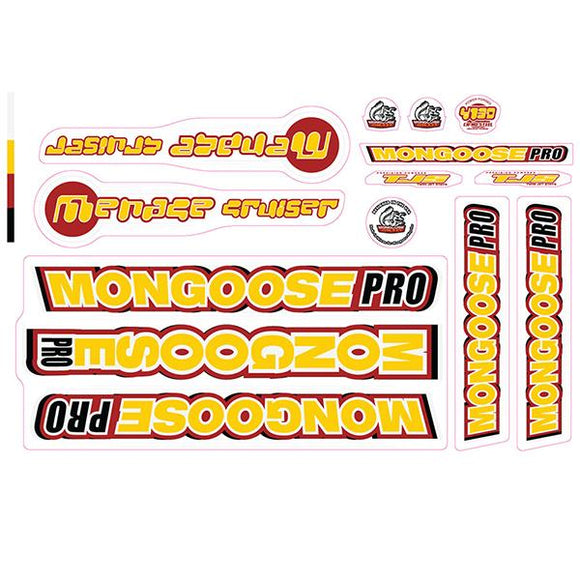 2000 Mongoose - Menace Cruiser - Decal set