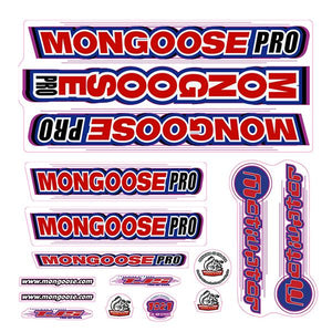 2000 Mongoose - Motivator for chrome frame - Decal set