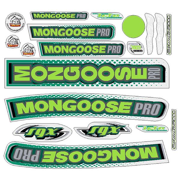 Mongoose Decals - PRO SGX