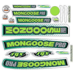 2000 Mongoose - PRO SGX - Decal set