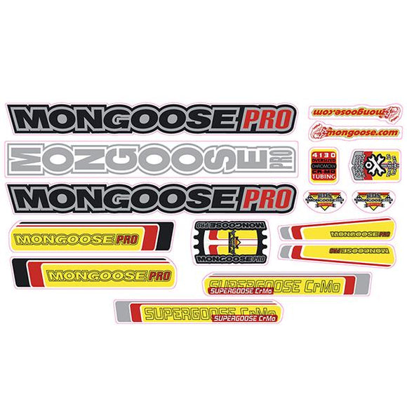 2001 Mongoose - Supergoose CROMO Decal set