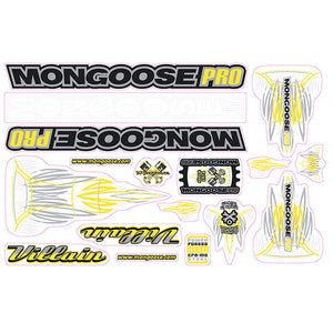 2002 Mongoose - Villain - Decal set