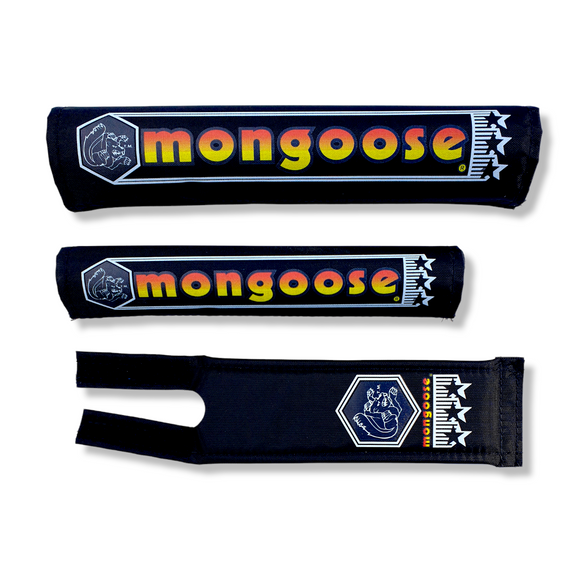 Mongoose Nylon pad set - BLACK 1984-1985