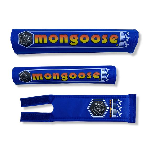 Mongoose Nylon pad set - BLUE 1984-1985