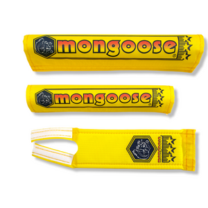Mongoose Nylon pad set - YELLOW 1984-1985