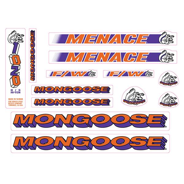 Mongoose Decals - Menace