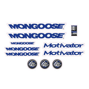 1996 Mongoose - Motivator - Decal set