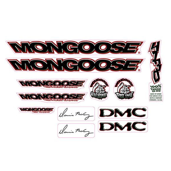 1997 Mongoose - DMC Decal set