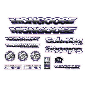 1997 Mongoose - Solution Pro Decal set