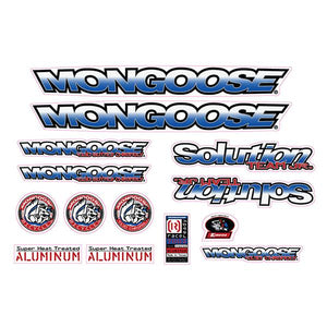 1997 Mongoose - Solution TEAM JR - Decal set