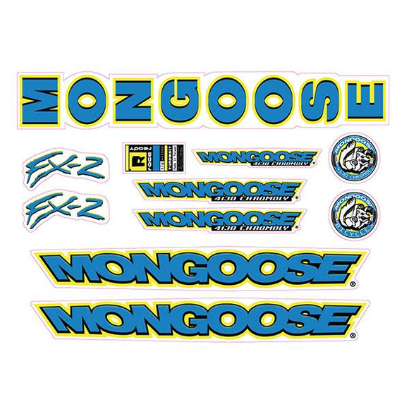 1998 Mongoose - FX2 - Decal set