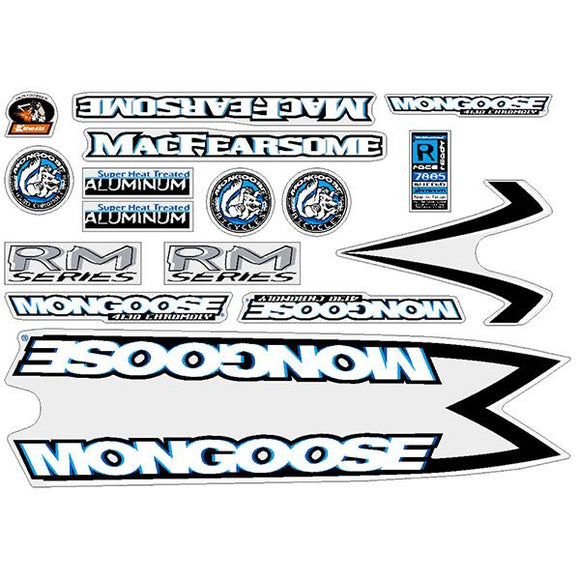 1998 Mongoose - MacFearsome - Decal set