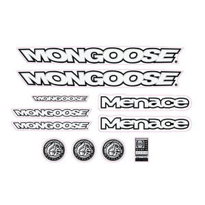 1998 Mongoose - Menace for blue frame - Decal set