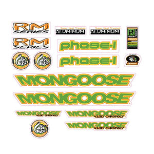 1998 Mongoose - Phase 1 - Decal set