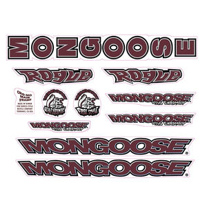 1998 Mongoose - Rogue - Decal set