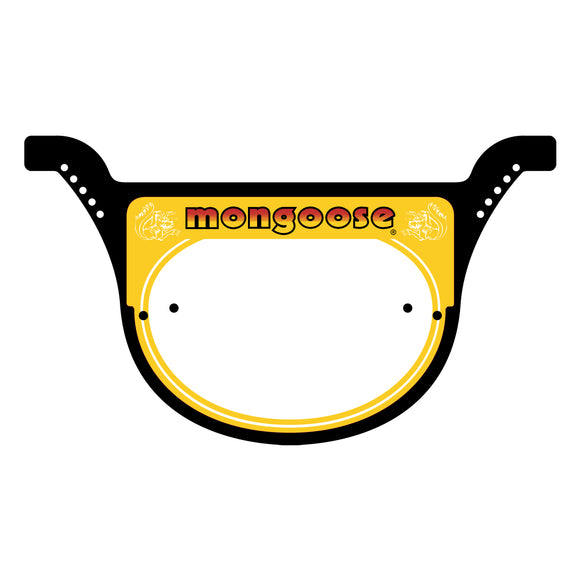 Mongoose Pro Plates - black