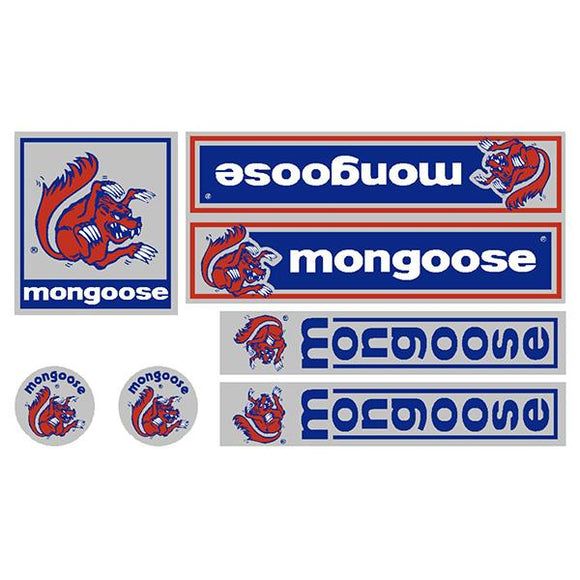 Mongoose - STICK EM UP decal set