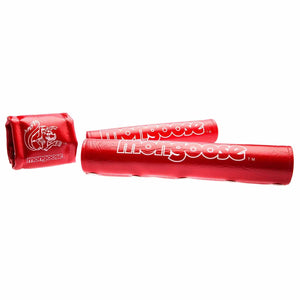 Mongoose Vinyl Pad Set Red - Old School Bmx Padset