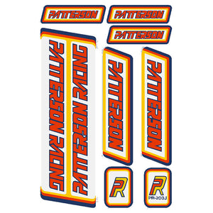 Patterson Racing - PR-200J decal set