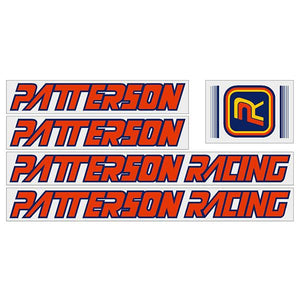 Patterson Racing - Early PR-200 decal set