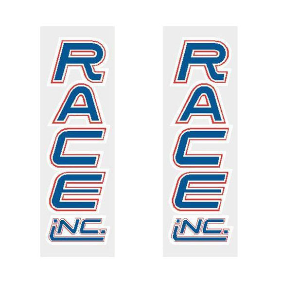 Race Inc - Red White And Blue Fork Decals Old School Bmx Decal