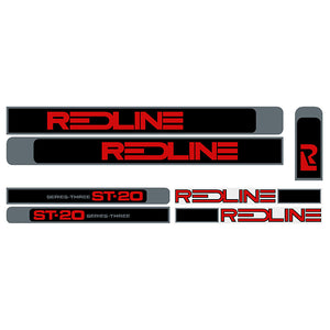 1984 Redline ST-20 decal set