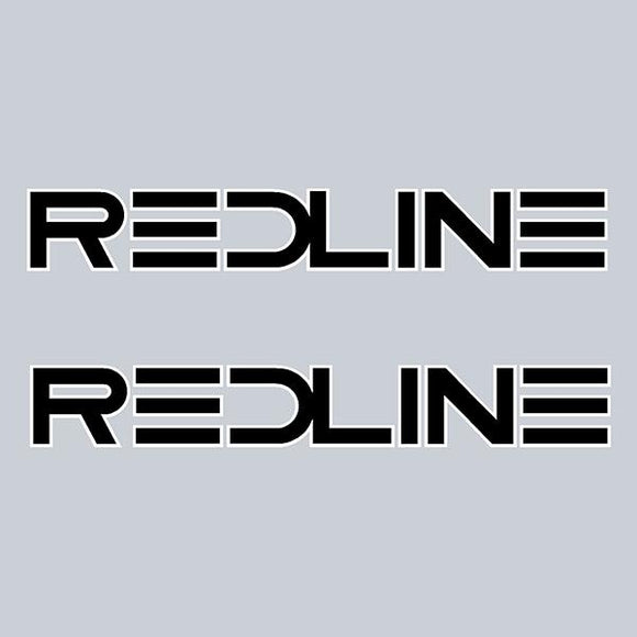 Redline - REDLINE ELINA - Black white - Seat decal set