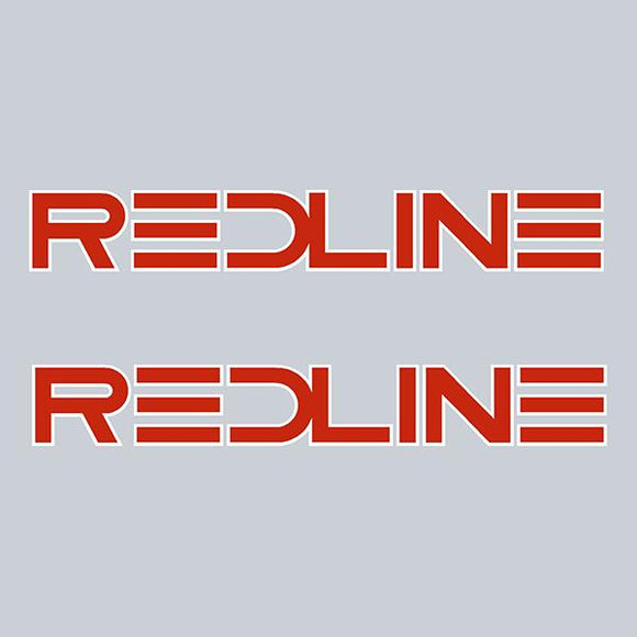 Redline - REDLINE ELINA - Red white - Seat decal set