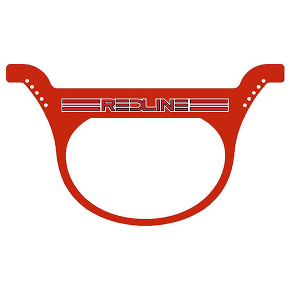 REDLINE - race plate RED