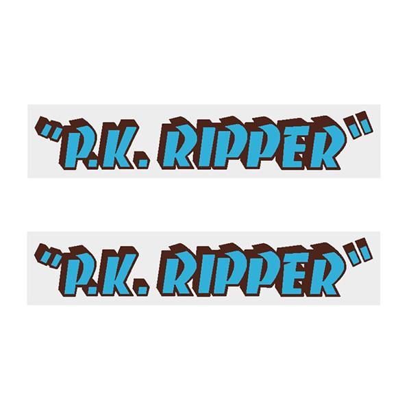 SE Racing PK Ripper EARLY downtube decals - baby blue | BMX Products USA