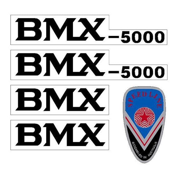 Shimano 5000 Bmx Decal Set - Old School Bmx Decal-Set