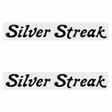 1982-83 Diamond Back - DBII Silver Streak RED - Snake decal set