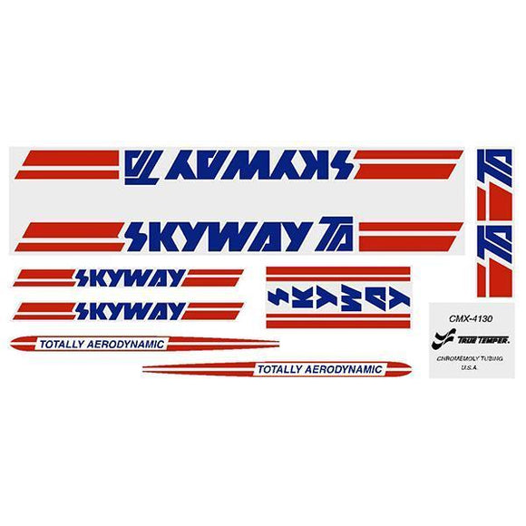 Skyway Ta - 80S Version Decal Set Old School Bmx Decal-Set