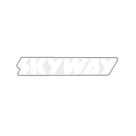 Skyway - Stem decal - White Gen 1