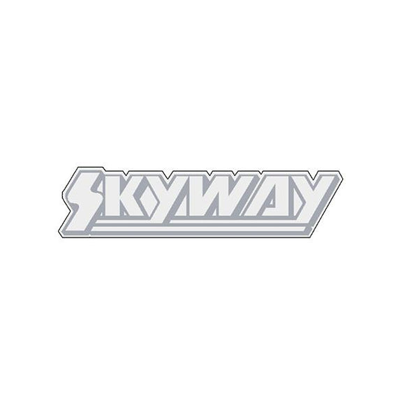 Skyway - Stem decal - Silver Gen 2