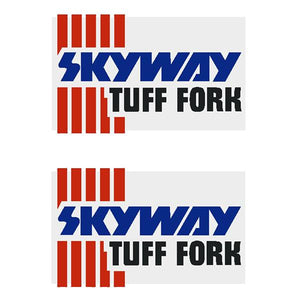 Skyway - Tuff Fork Decal Set Old School Bmx