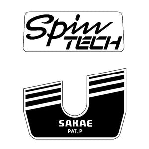 SR Sakae - SPINTECH stem decal in black