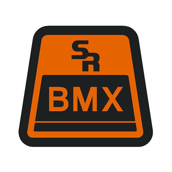 SR Sakae - ORANGE stem decal | BMX Products USA
