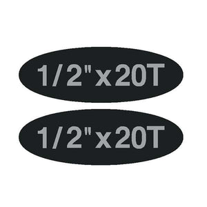 Suntour - Xc2 Pedal Body 1/2 Decals Old School Bmx Decal