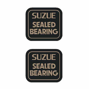 Suzue - Sealed Bearing Square (Pair) Hub Decals Old School Bmx Decal