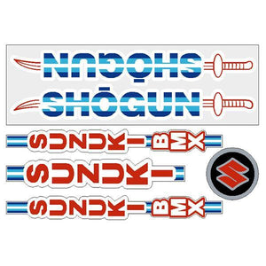 Suzuki - Shogun Bmx Decal Set Old School Decal-Set