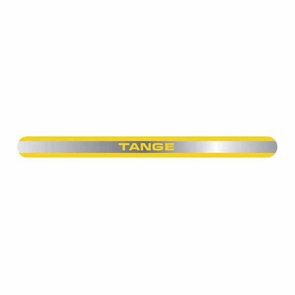 Tange - Yellow Bands Seat Clamp Decal Old School Bmx