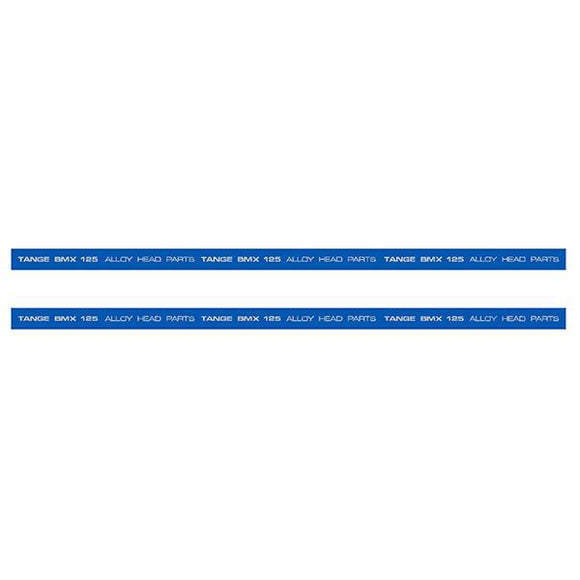Tange - 300 Blue Headset Decal Set Old School Bmx