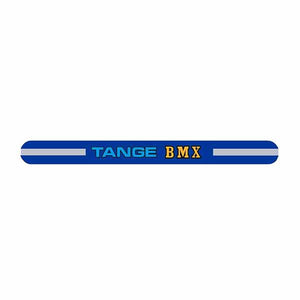 Tange - Bmx Blue Seat Clamp Decal Old School Bmx