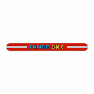 Tange - Bmx Red Seat Clamp Decal Old School Bmx