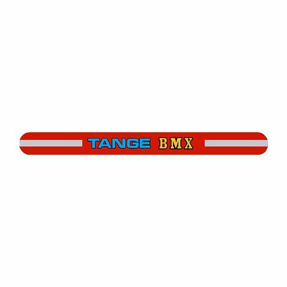 Tange - Bmx Red Seat Clamp Decal Old School Bmx