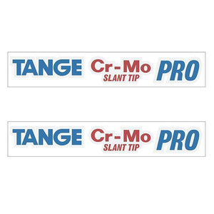 Tange Slant Tip Pro Fork Decal Set - Old School Bmx