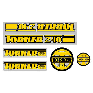 Torker - 240 decal set