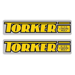 Torker - 4130 yellow - fork decals