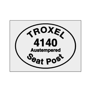 Troxel - 4140 Seat Pole Decal Old School Bmx
